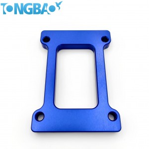 OEM Aluminum Anodize Oxidation Engine Plate with Black/Red/Blue for Go Kart