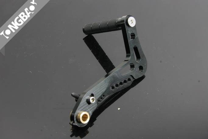 Black Anodized Aluminum Pedal