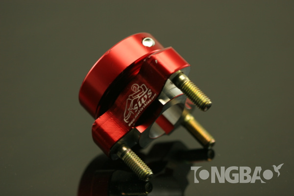 Red Anodized Rear Hub