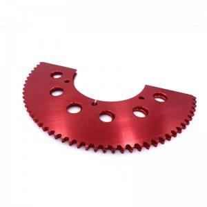 54T ALUMINUM 6061‐T6 #35 PITCH KART SPROCKET